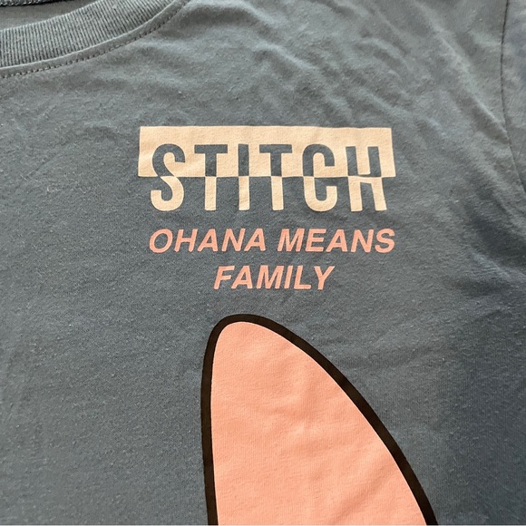 Disney Lilo & Stitch long sleeved shirt juniors sz 1 - Picture 3 of 8